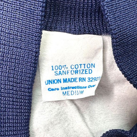 Vintage Union Made Embroidered Kent Varsity / Baseball Jacket - Picture 5 of 6